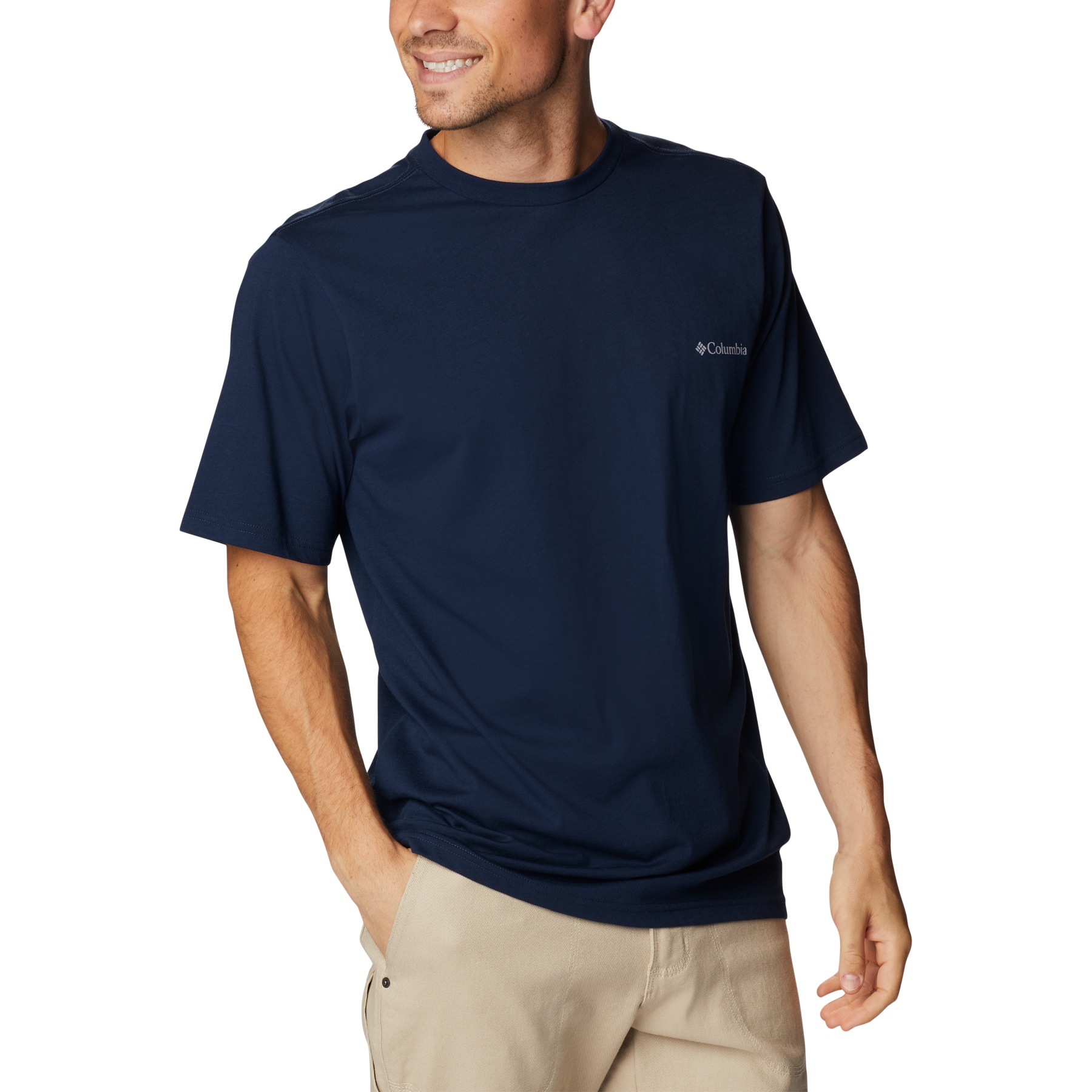 Columbia Men's CSC Basic Logo™ T-Shirt Spruce Heather / Csc Retro