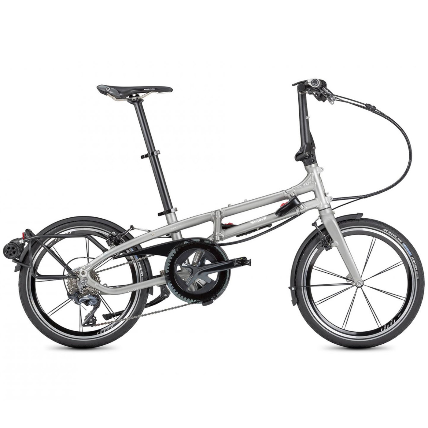 Productfoto van Tern BYB S11 - 20 Inches Folding Bike - 2024 - matt silver/mirror