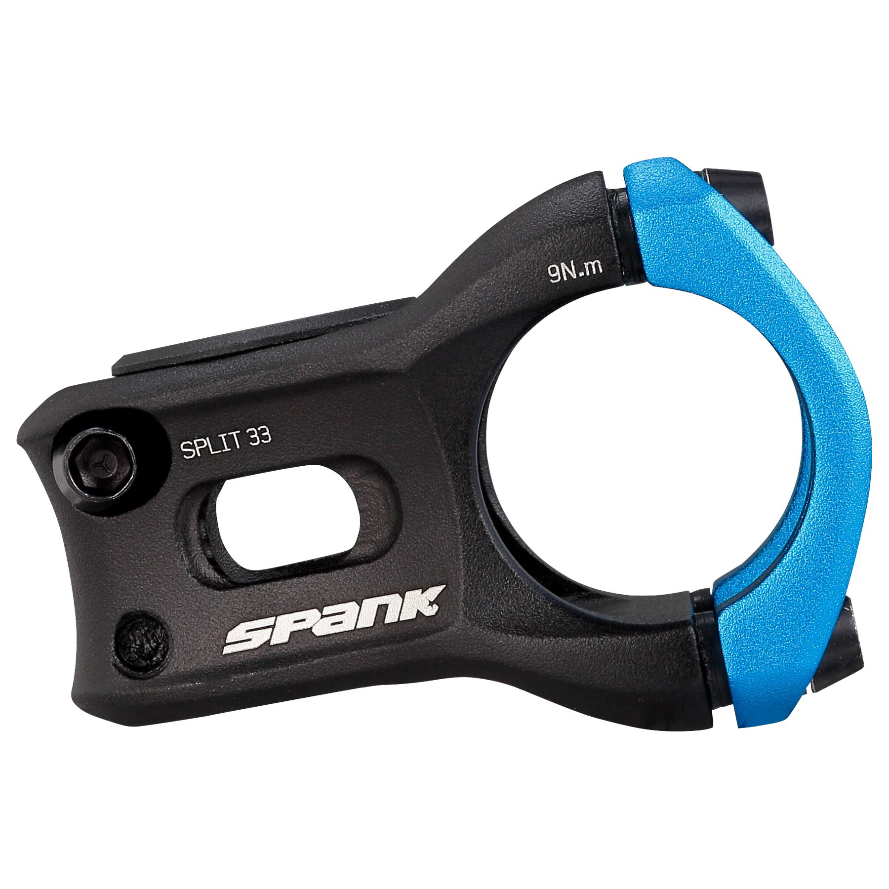Image of Spank Split 35 Stem 1 1/8" | 35mm - shotpeen blue