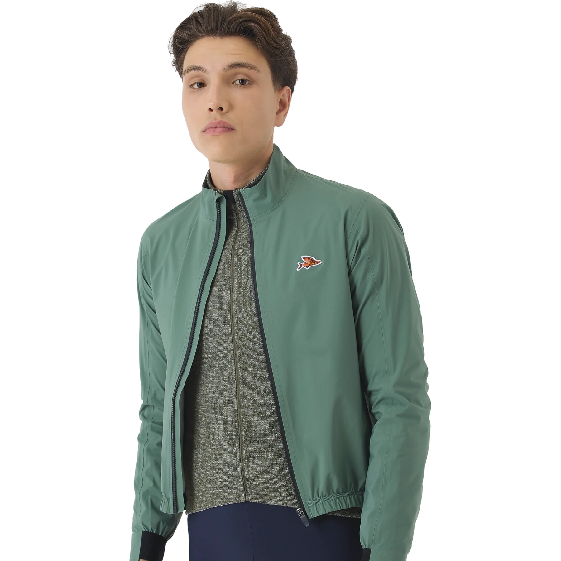 Café du Cycliste Suzette Rain Jacket Men - scots pine | BIKE24
