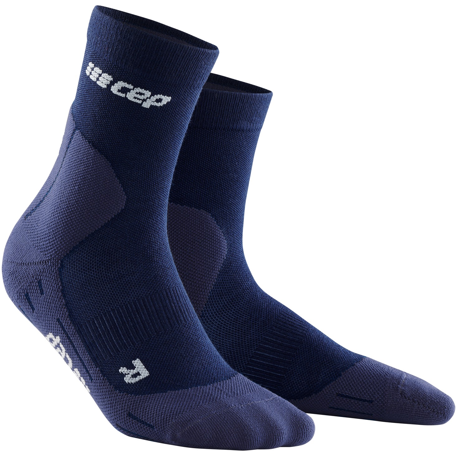 Image of CEP Cold Weather Mid Cut Compression Socks Women - navy
