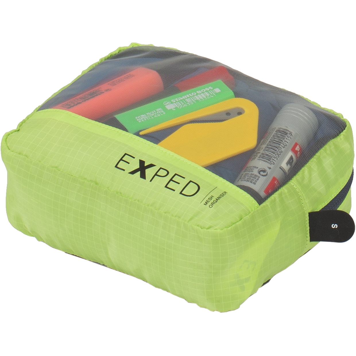 Picture of Exped Mesh Organiser UL Stuff Bag - S - lime