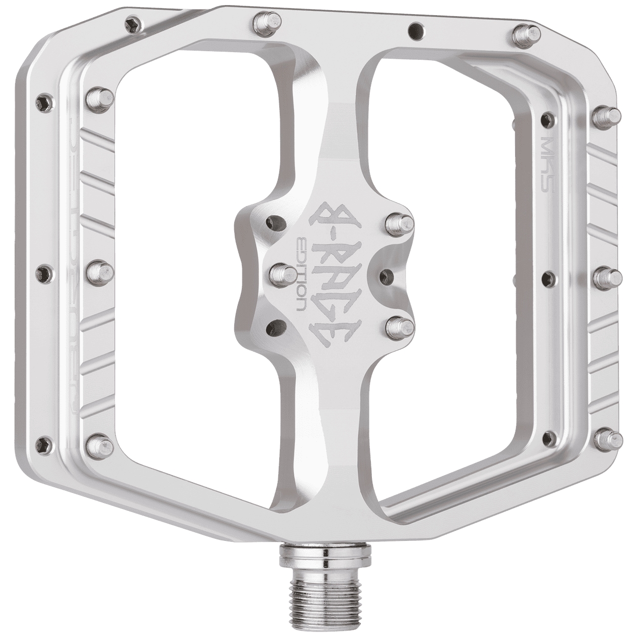 BURGTEC MK5 フラットペダル ブラック Burgtec Penthouse Flat MK5 B-Rage Edition Pedals - Burgtec
