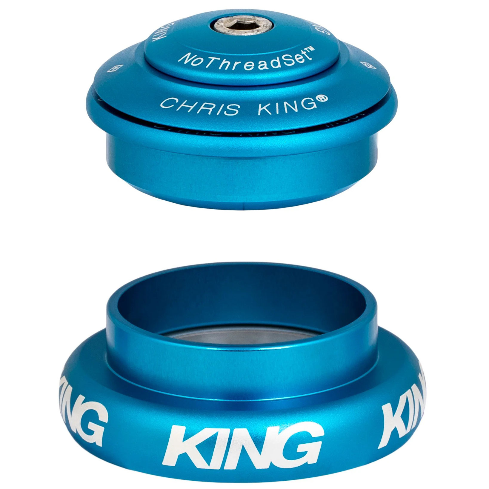 【特注ワンオフ／ZS44-55mm】Chris King InSet ターコイズ Chris King Dirección - InSet 7 - ZS44/28.6 | EC44/40 | BIKE24