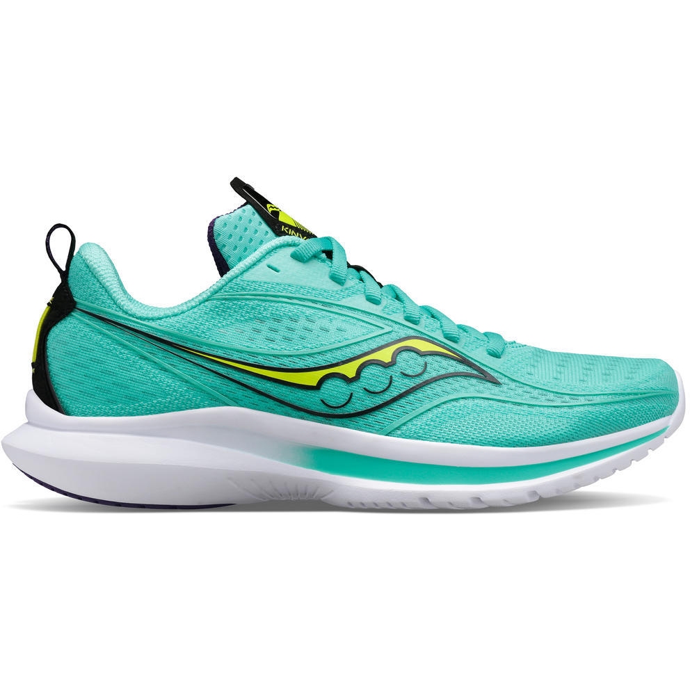 Picture of Saucony Kinvara 13 Women&#039;s Running Shoes - cool mint/acid
