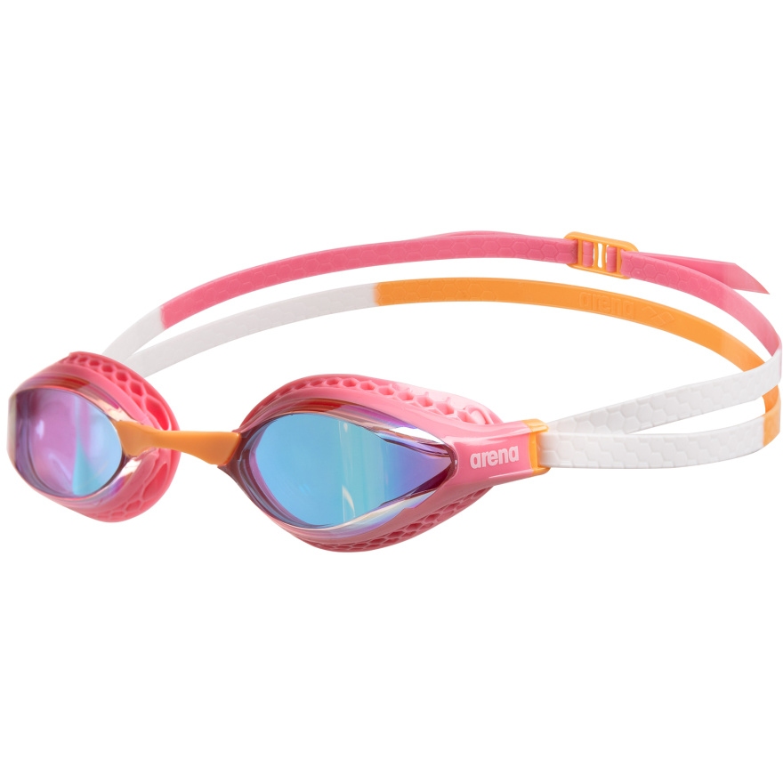 Produktbild von arena Airspeed Mirror Schwimmbrille - Yellow Copper - Light/Pink/Orange
