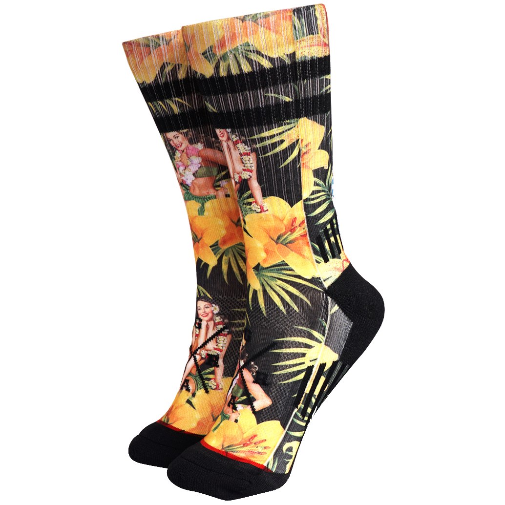 Image of Loose Riders Technical Socks - Tiki Time