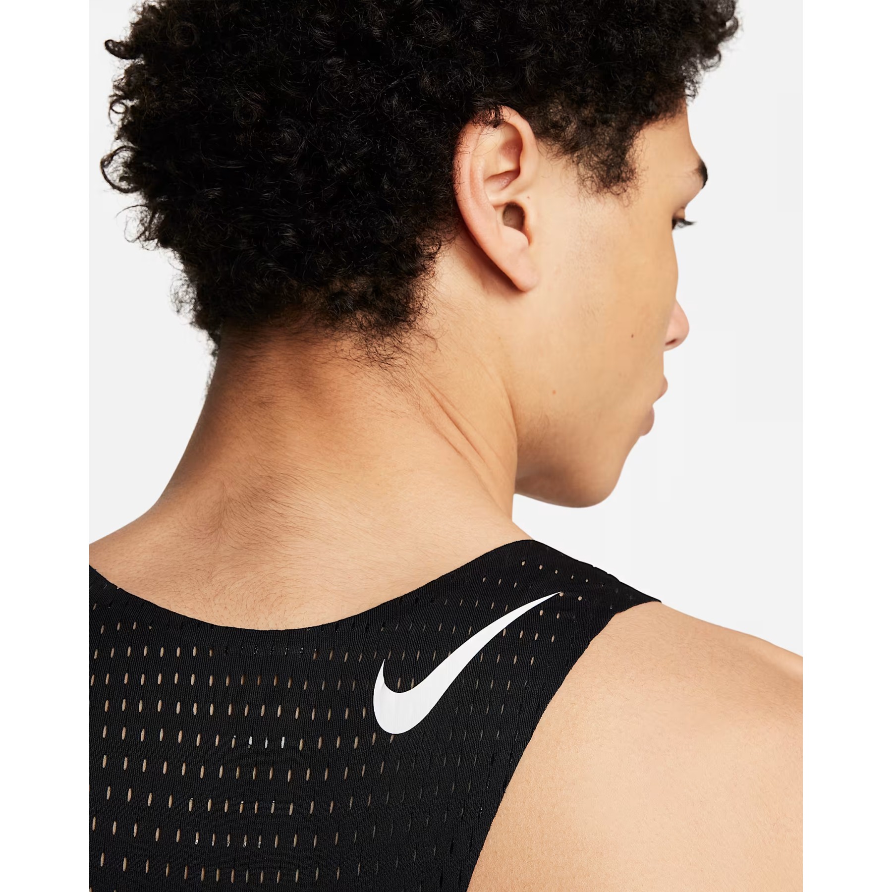 nike aeroswift singlet black