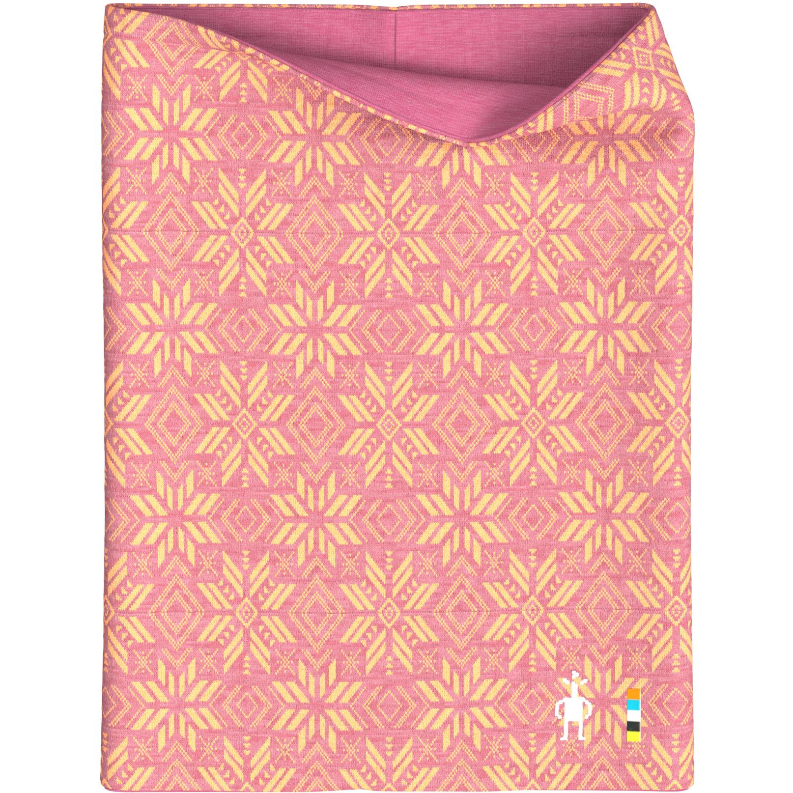 Produktbild von SmartWool Thermal Merino Wendbarer Halswärmer - P14 garden pink digi snow