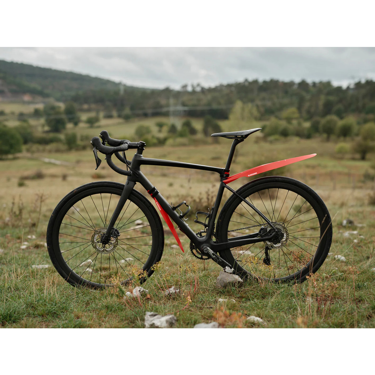 Musguard OMNI Schutzblech-Set - rot | BIKE24 AT