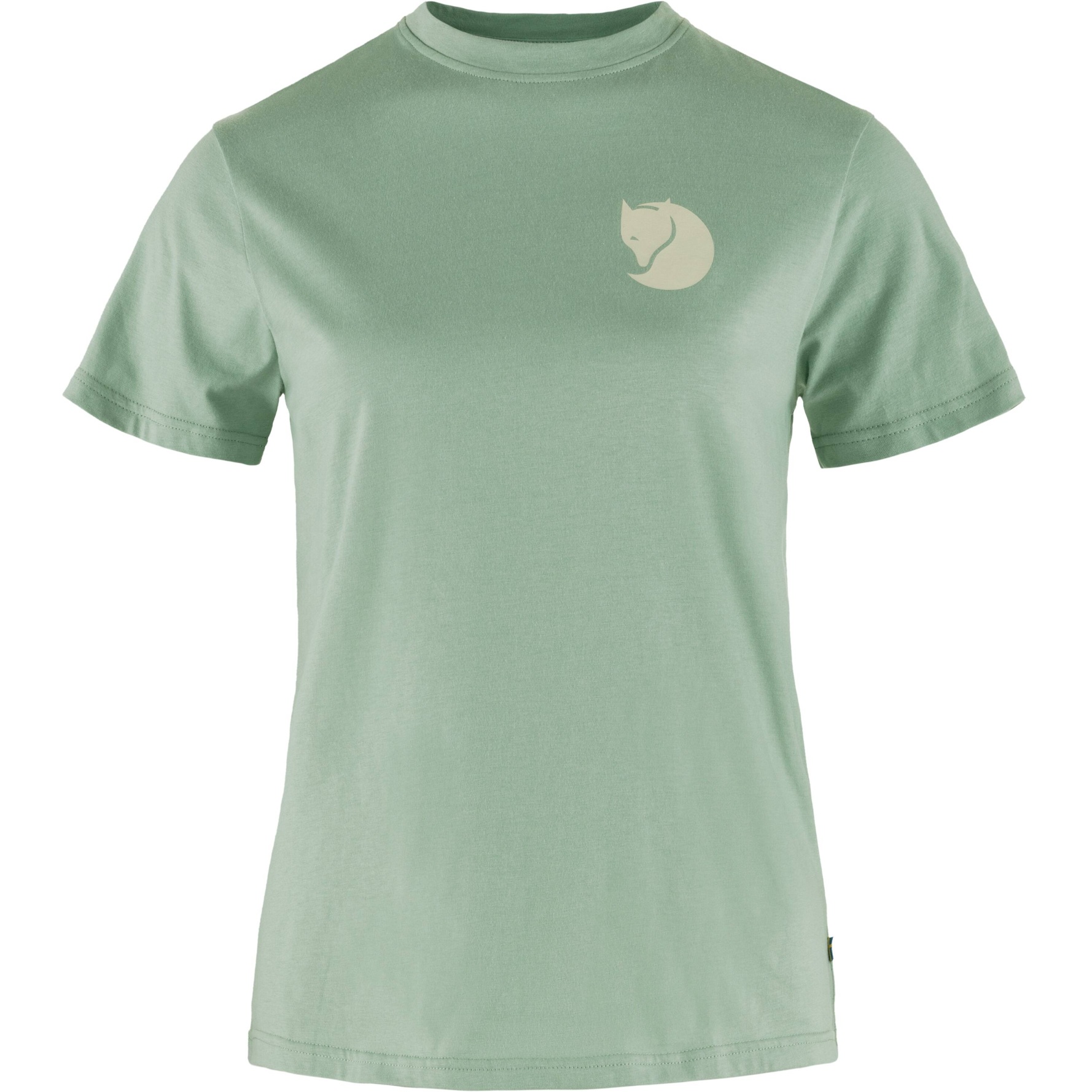 Produktbild von Fjällräven Fox Boxy Logo T-Shirt Damen - misty green