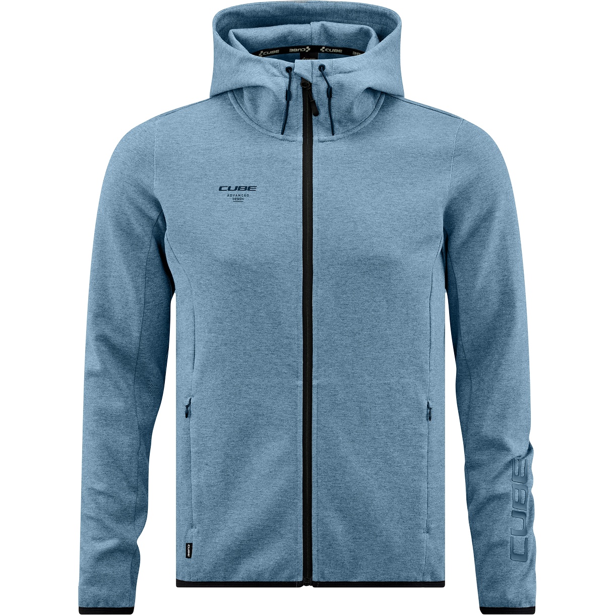 Picture of CUBE Zip Hoodie Advanced Jacket - blue