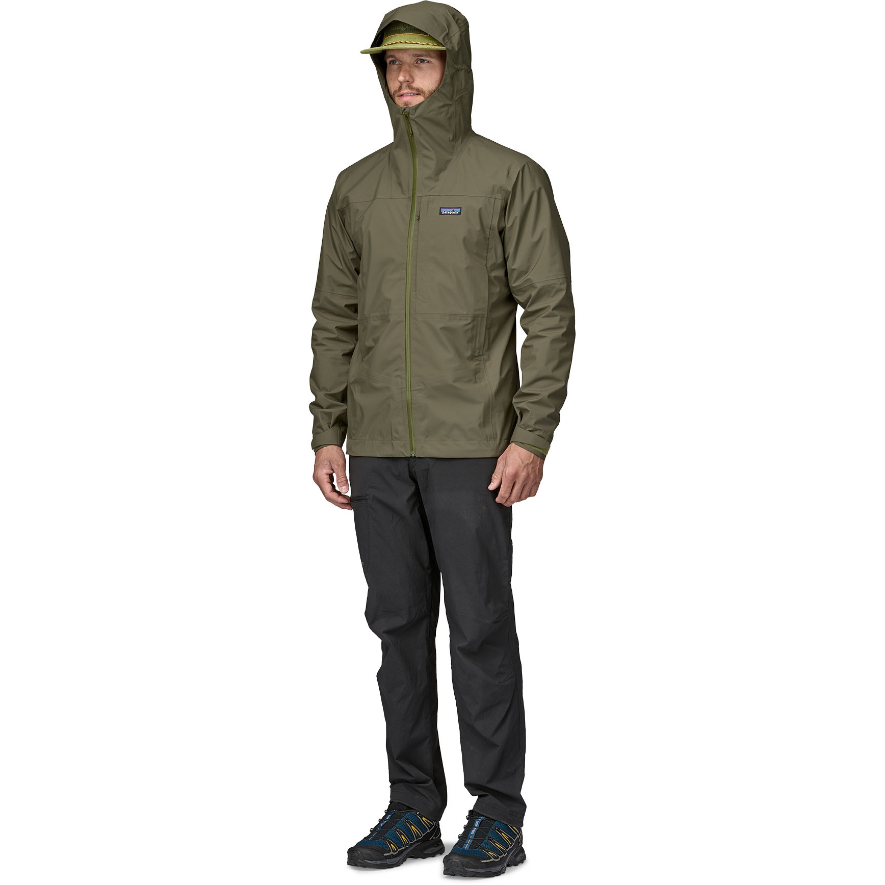 Patagonia Boulder Fork Rain Jacket Men - Black | BIKE24