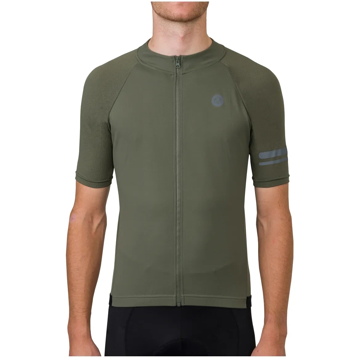 Image of AGU Essential Core II Short Sleeve Jersey - army green
