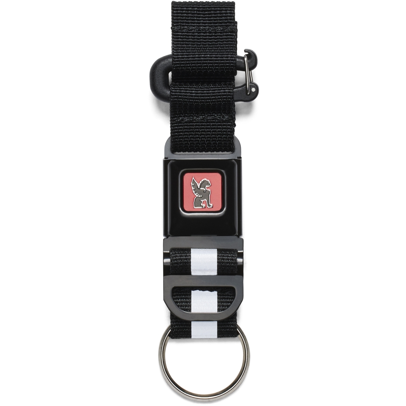 Productfoto van CHROME Mini Buckle Keychain Sleutelhanger - Zwart / Zwart