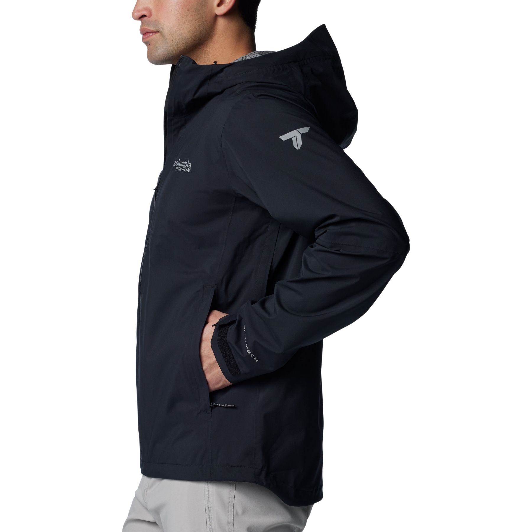 Columbia Giacca Uomo - Omni-Tech Ampli-Dry Shell II - Nero - BIKE24