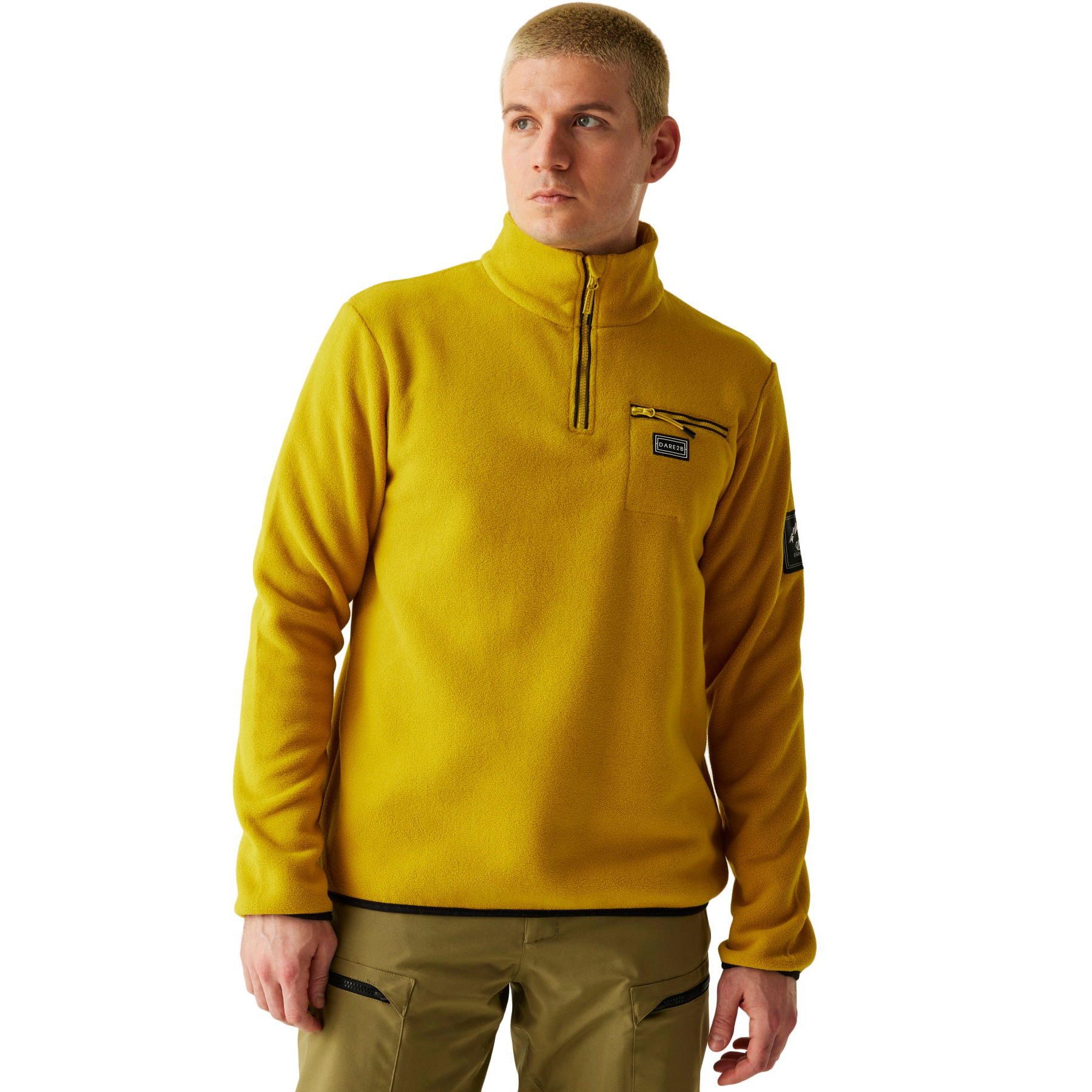 Dare 2b Affinity Fleece Trui Heren - ZSW Gold Flake