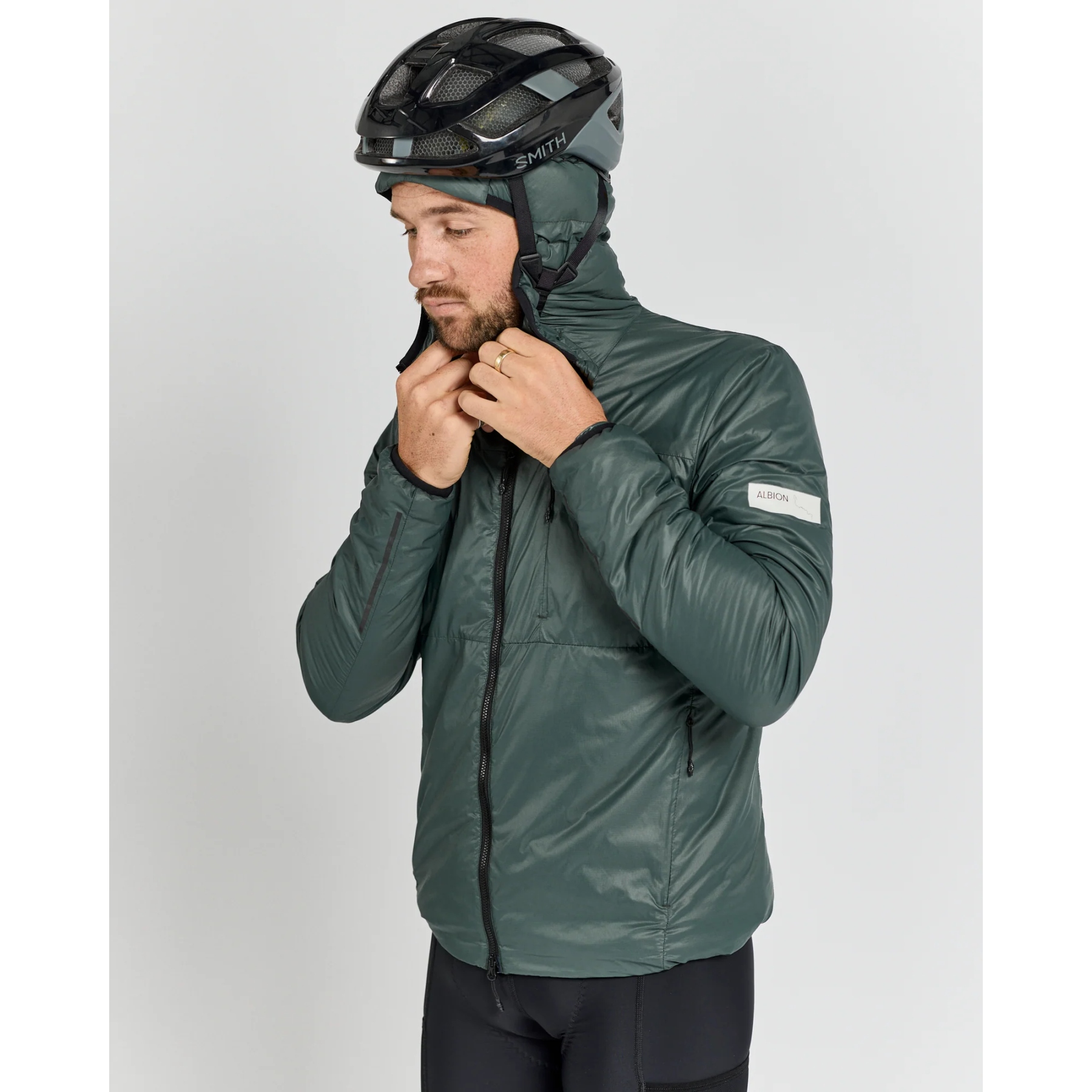 ALBION Zoa Mountain Jacket Men - Shale Green | BIKE24