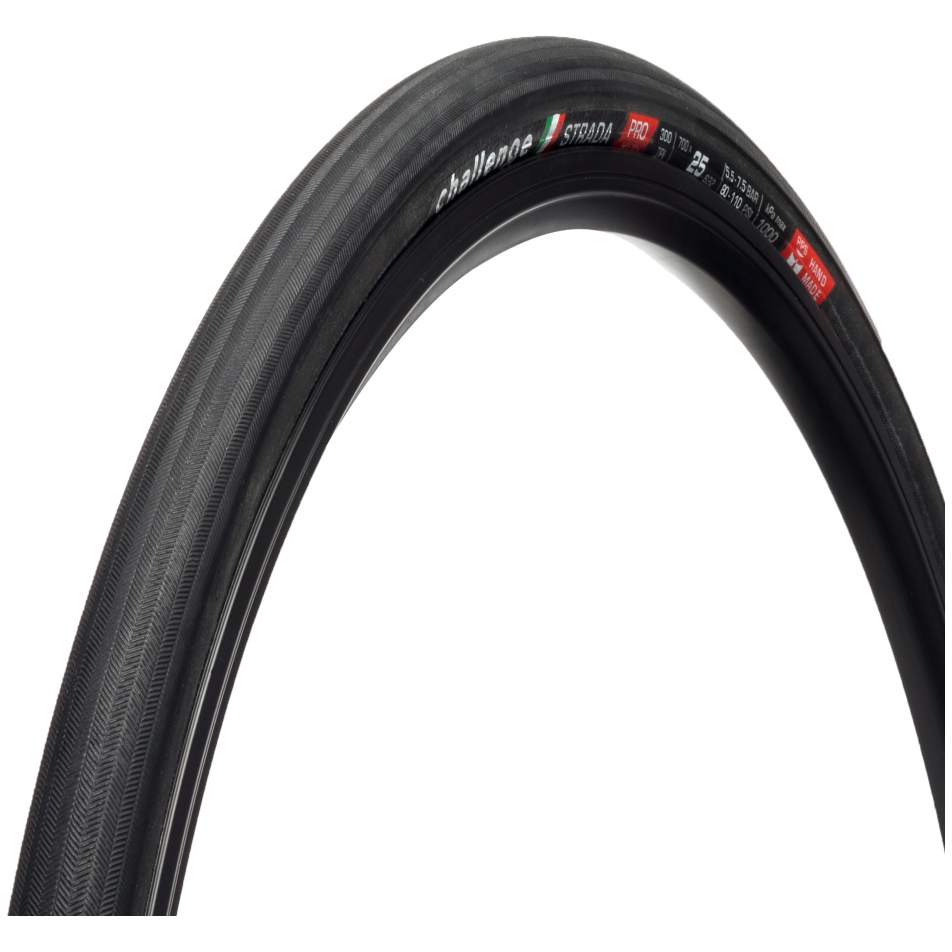 Picture of Challenge Strada Pro HCL Folding Tire - 25-622 - black