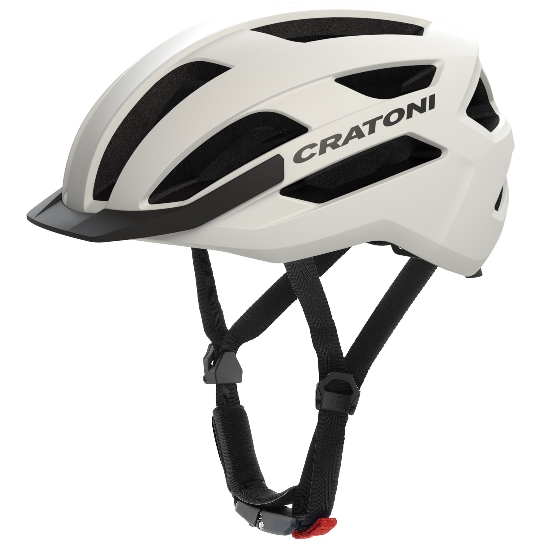Велошлем Cratoni Pacer 2.0, белый матовый