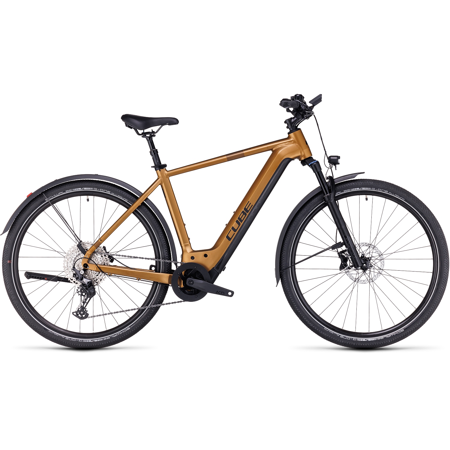 Picture of CUBE NURIDE HYBRID EXC 750 Allroad - Electric Bike - 2024 - caramel / black