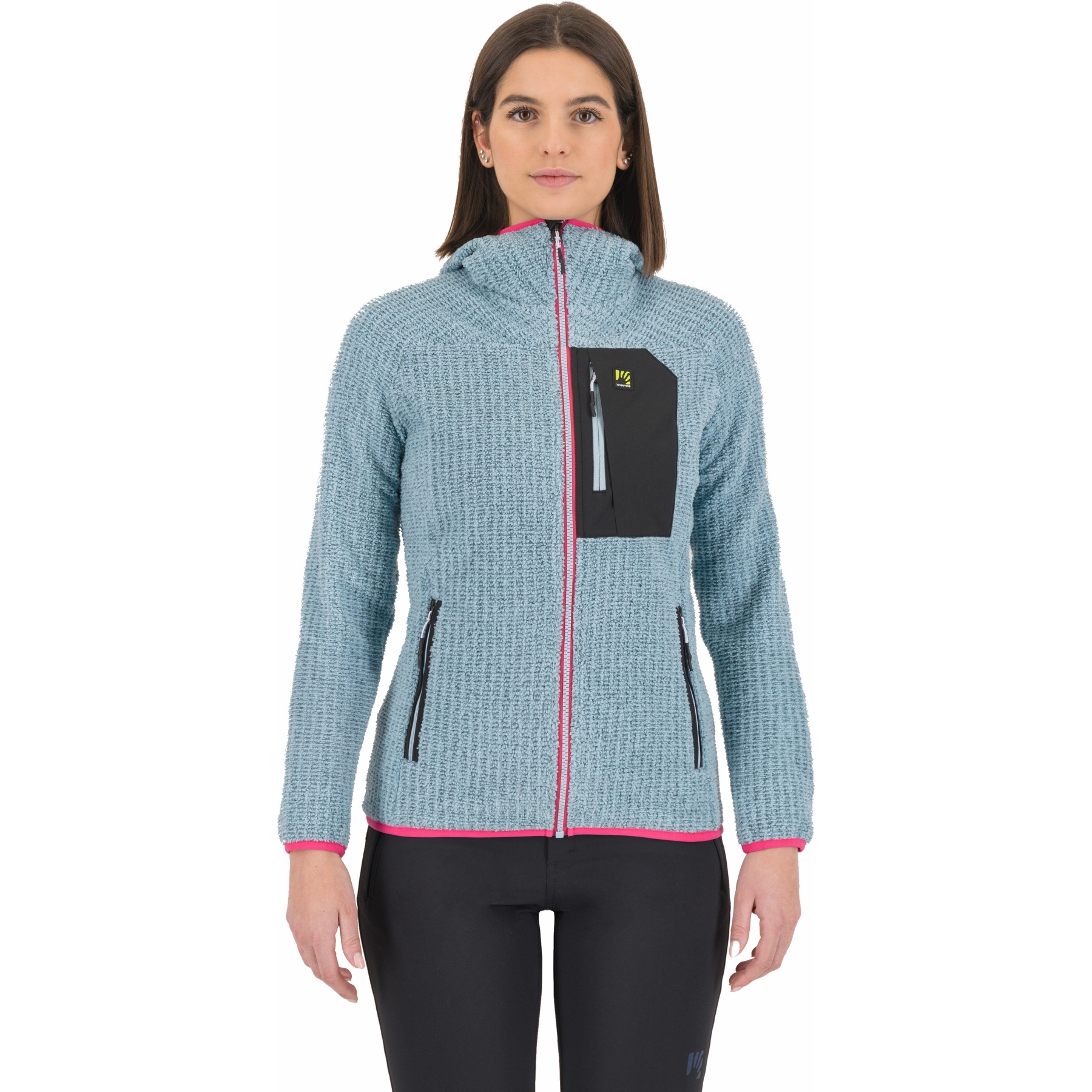 karpos-rocchetta-evo-hoodie-fleece-jas-dames-forget-black-bike24