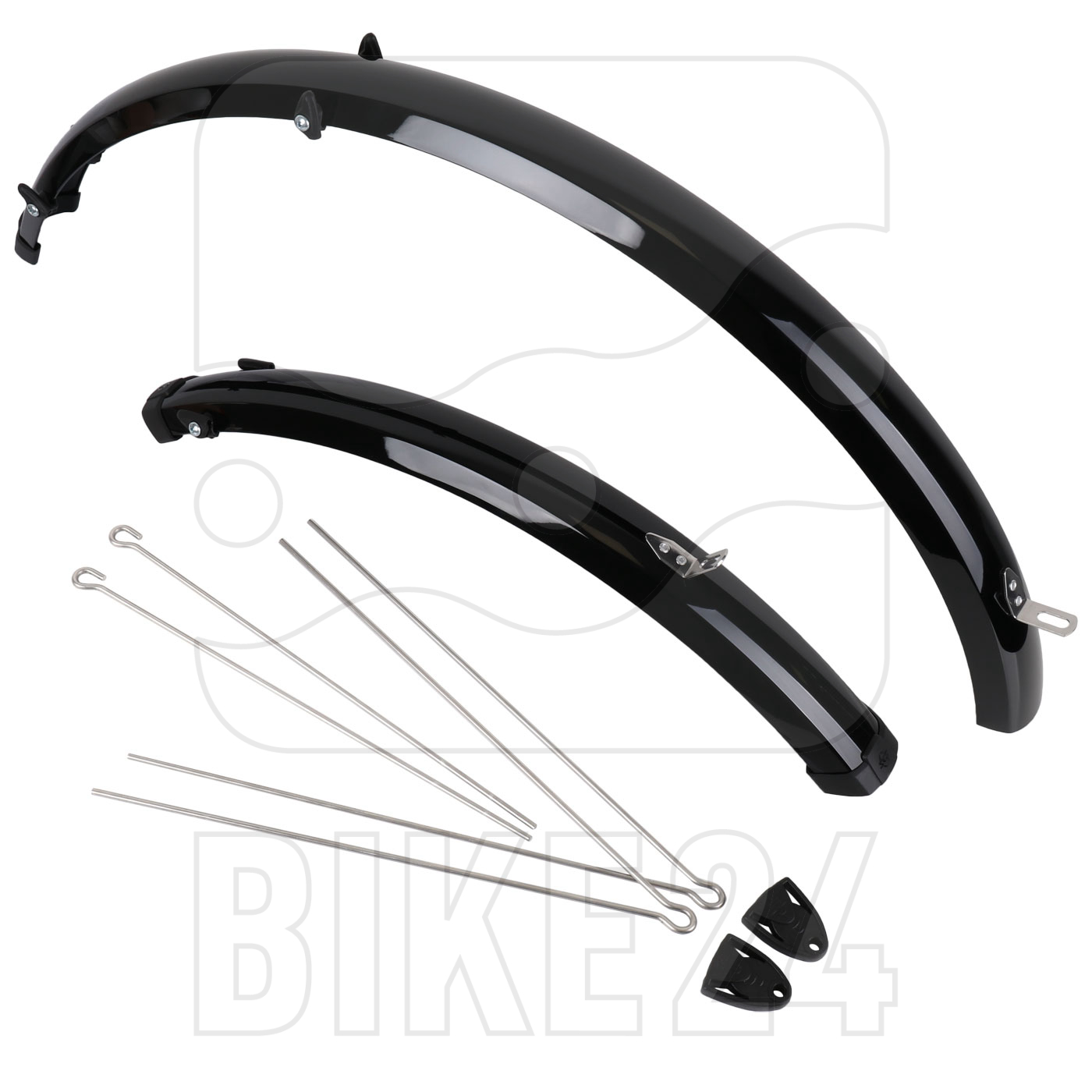 Fahrrad Schutzblech AXP-Junior Set 20- 24 Zoll Steckradschutz