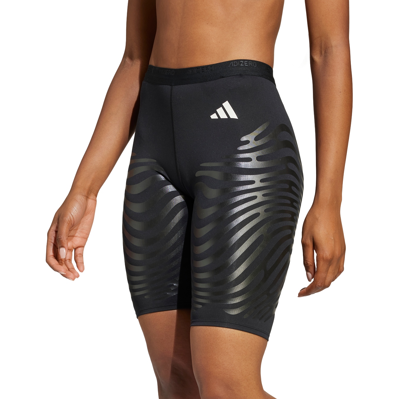 Photo produit de adidas Collant courte Femme - Adizero Control Running - black/black JC7665