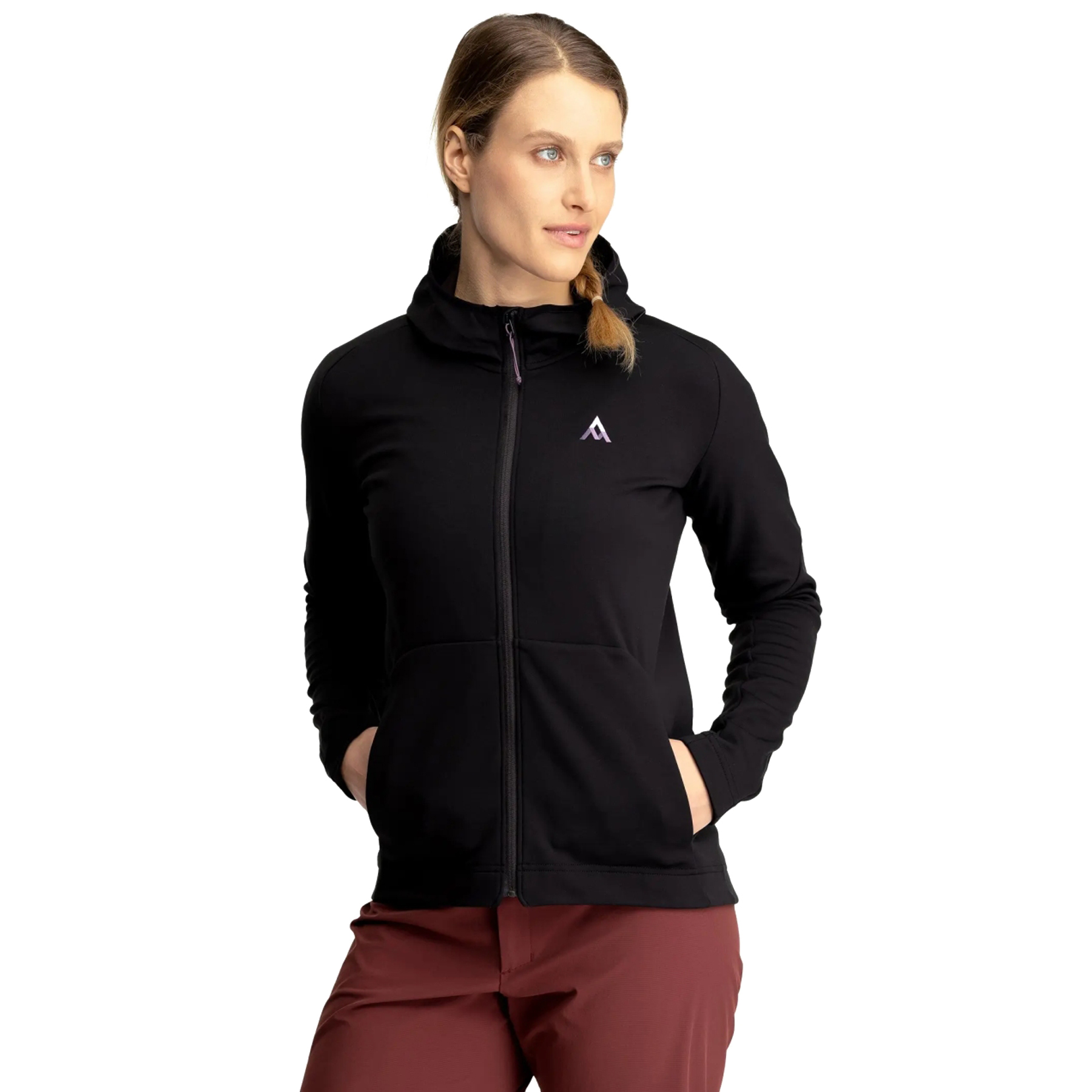 Produktbild von 7mesh Callaghan Merino Kapuzenjacke Damen - Schwarz