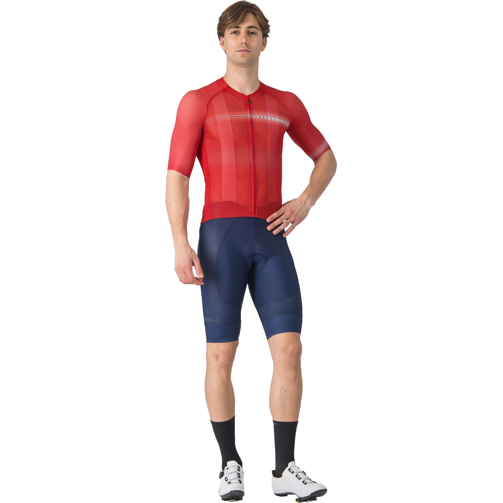 Castelli Climber's A/C Jersey Men - red/black 023 | BIKE24