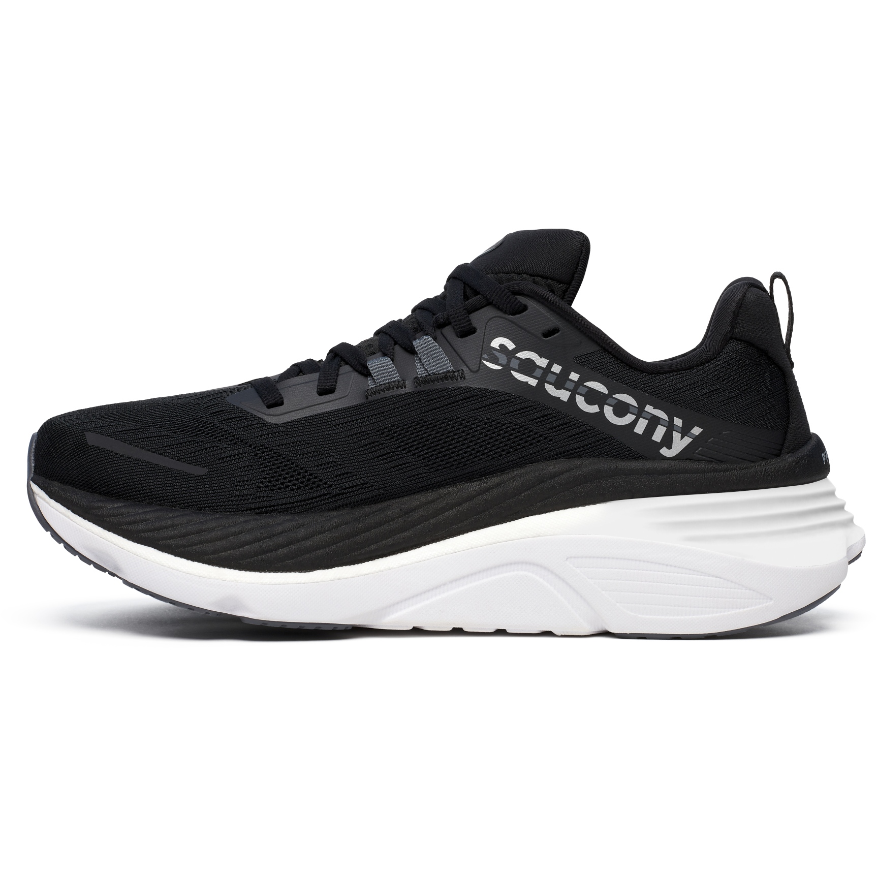 Saucony Hurricane 24 Laufschuhe Damen black carbon BIKE24