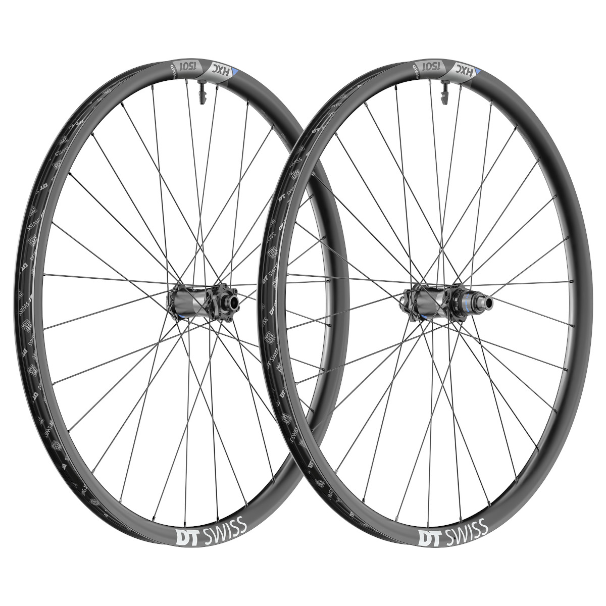 Picture of DT Swiss HXC 1501 SPLINE ONE Wheelset - 29&quot; | Carbon | 30mm | Hookless | 6-Bolt - 15x110mm Boost | 12x148mm Boost