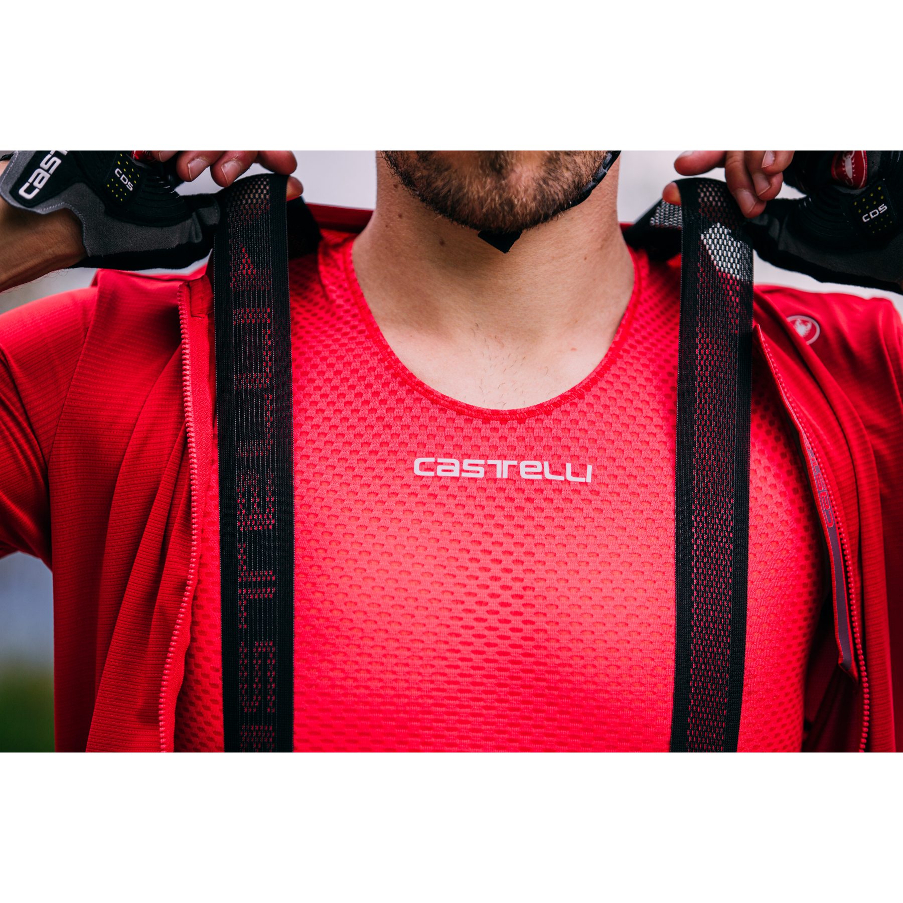 Castelli Culotte Corto con Tirantes Ciclismo Hombre - Unlimited Cargo -  deep green 309