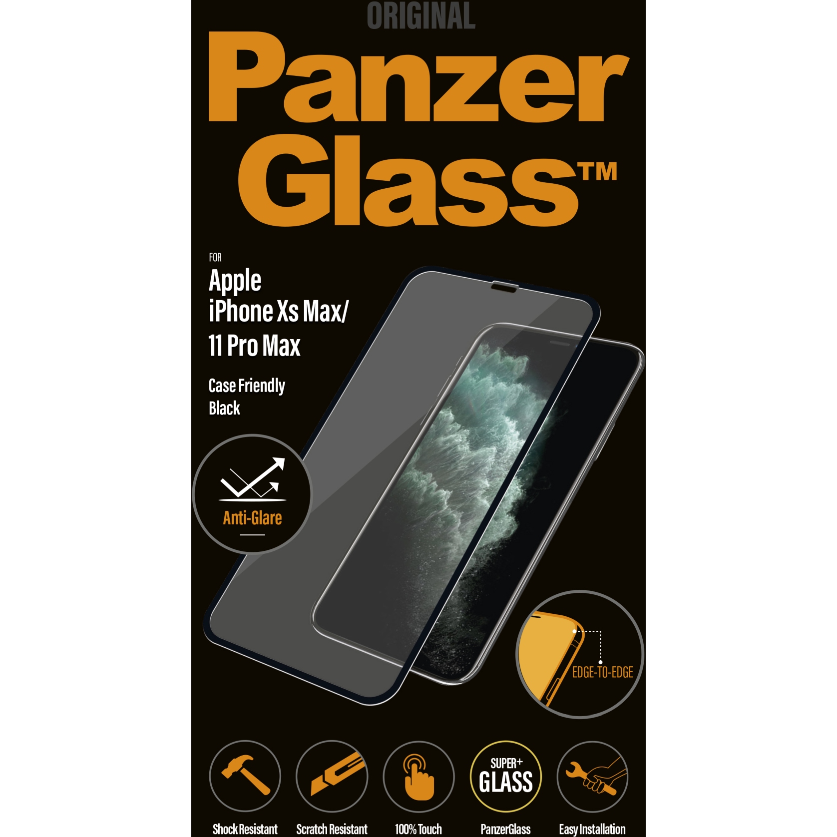Productfoto van PanzerGlass Display protection glass for iPhone XS Max / 11 Pro Max