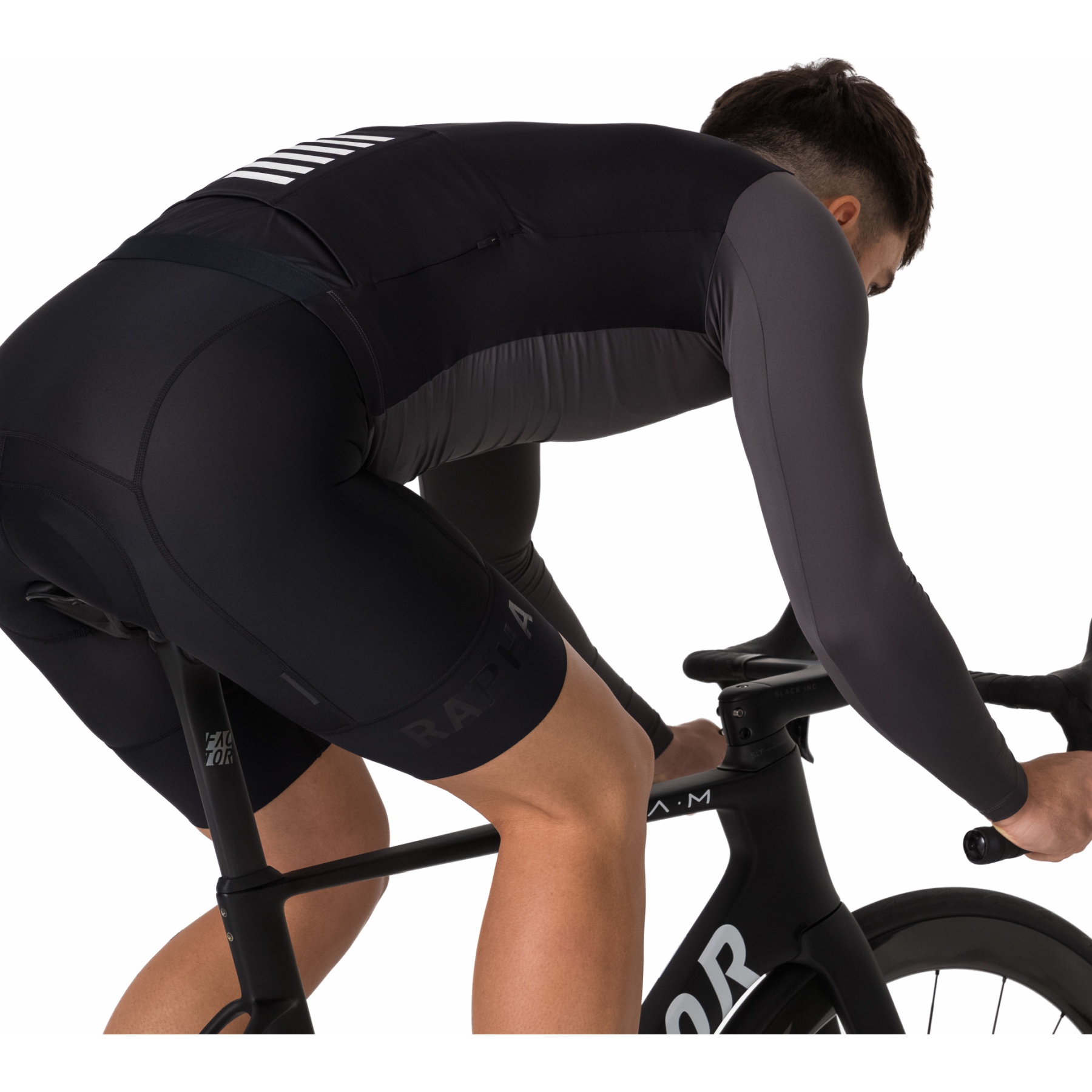 Rapha Pro Team Lightweight Long Sleeve Jersey Men - dark grey