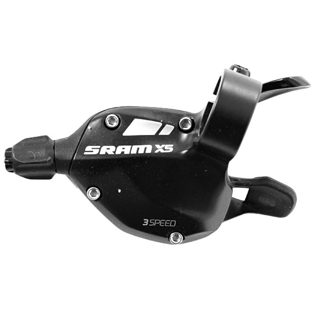 Productfoto van SRAM X5 10-Speed Trigger Shifter - front 3-speed - black