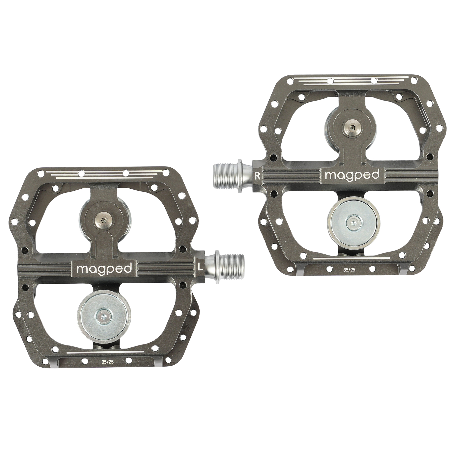 magped ENDURO2 Magnetic Pedals - 200N Magnet - anthracite | BIKE24