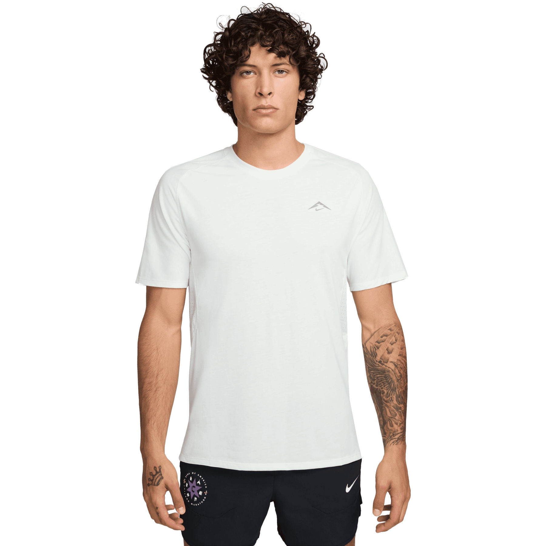 Produktbild von Nike Solar Chase Dri-FIT ADV Laufshirt Herren - summit white/black HJ3580-121