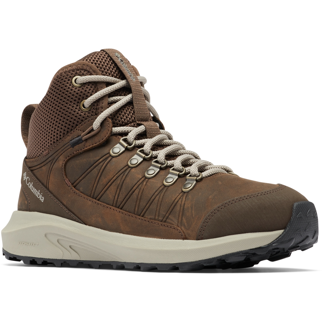 Picture of Columbia Trailstorm Crest Mid Waterproof Hiking Shoes Women - Cordovan/Kettle