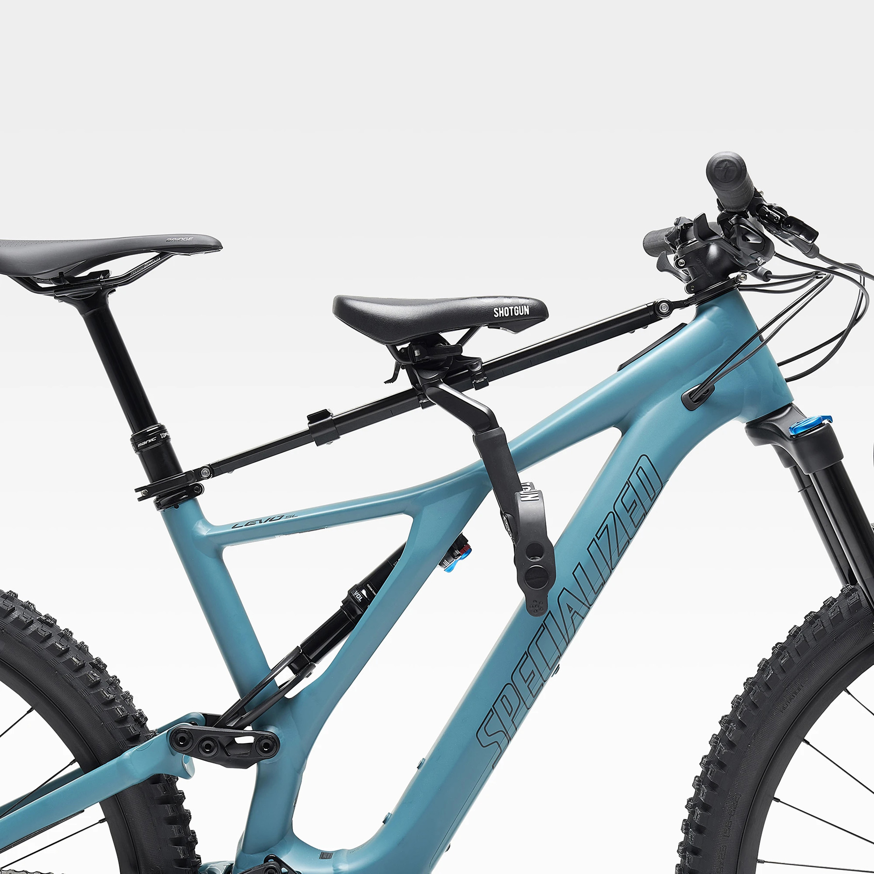 Kids Ride Shotgun Seggiolino Bambini da Sella MTB - Pro Kids - nero - BIKE24