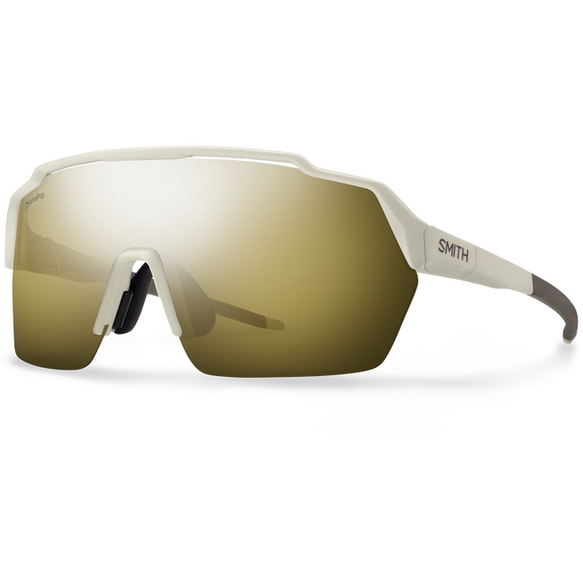 Picture of Smith Shift Split MAG Glasses - Matte Bone / ChromaPop Black Gold Mirror + Clear