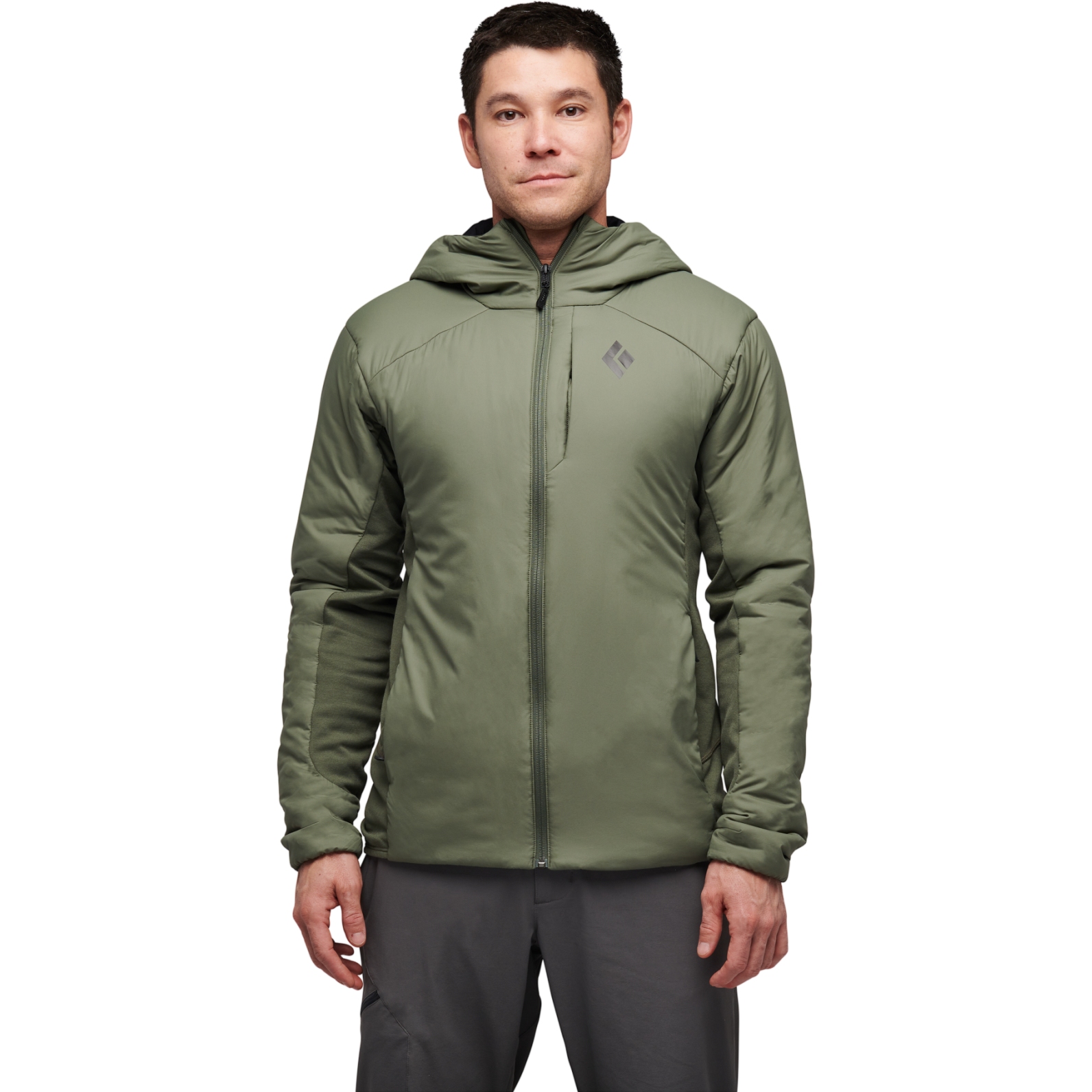 Black diamond men's top pursuit insulated hooded jacket