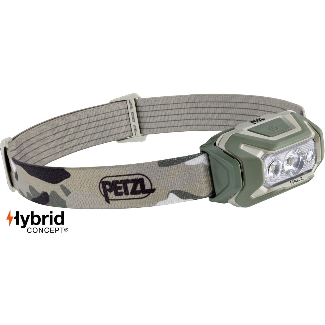 Productfoto van Petzl Aria 2 RGB hoofdlamp - camo