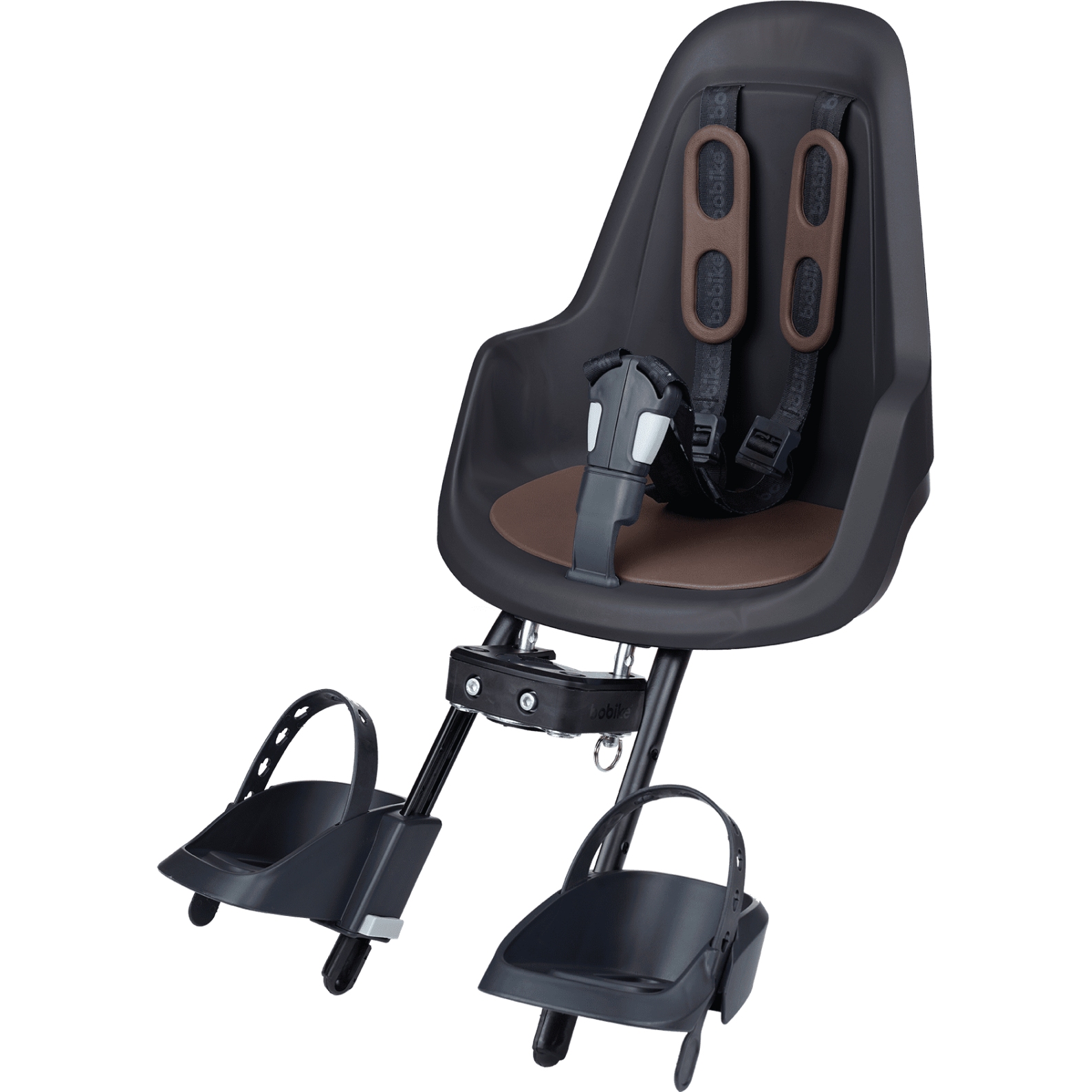 Produktbild von Bobike ONE mini Eco Fahrrad-Kindersitz - Eco Black