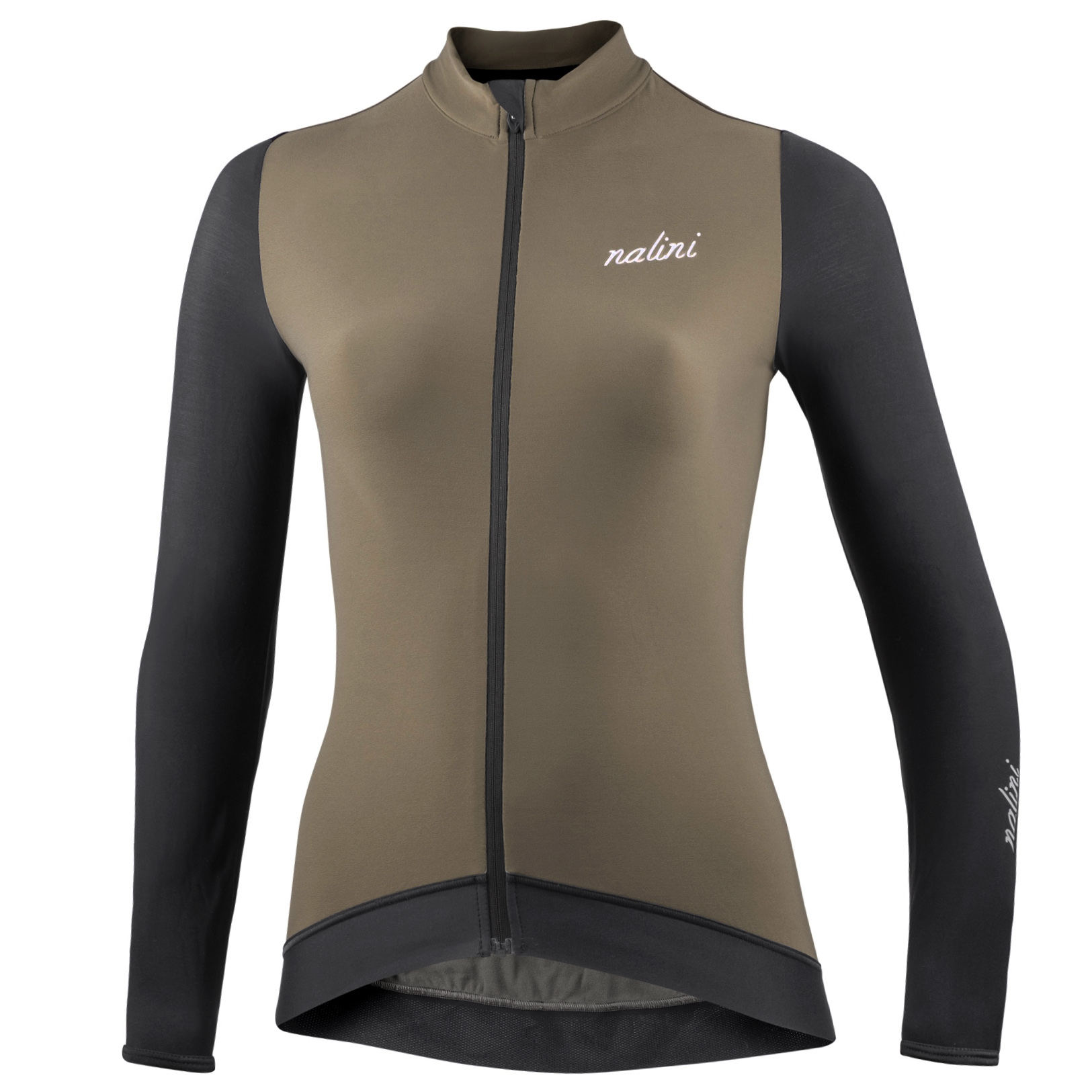 Produktbild von Nalini Wrap Langarmtrikot Damen - canteen/black 4800