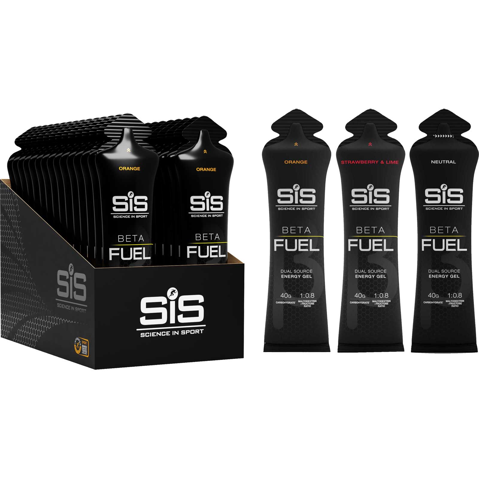 Produktbild von SiS Beta Fuel Energy Gel - 30x60ml