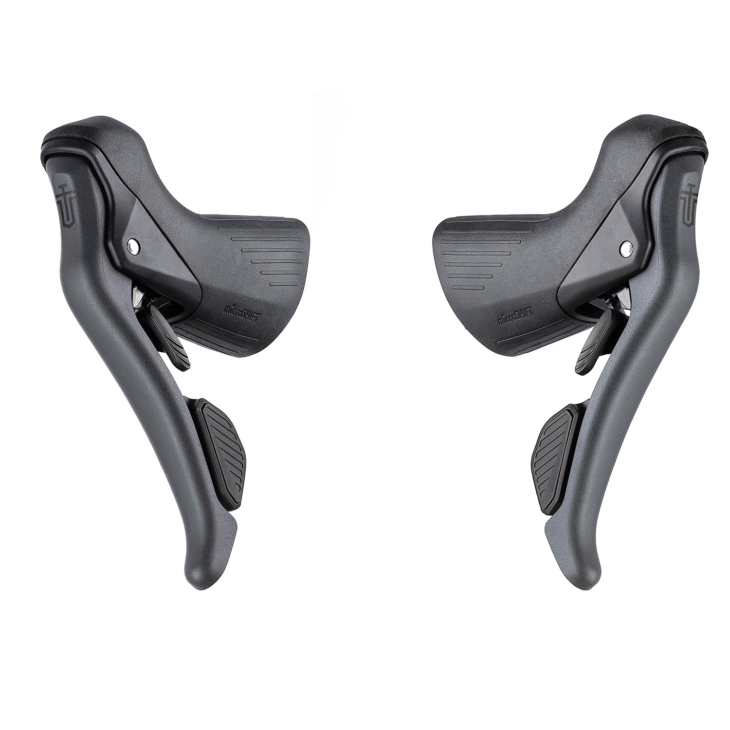 Picture of microSHIFT SWORD Shift/Brake Lever Set - STI | for Mechanical Brakes | 2x10-speed - left and right