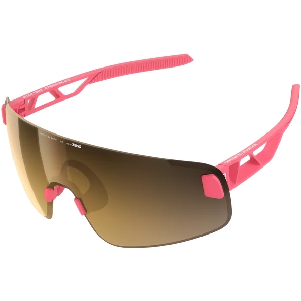Productfoto van POC Elicit Toric Bril - EF Pro Cycling Ed. EF Pink 2025 / Clarity Road - Partly Sunny Gold