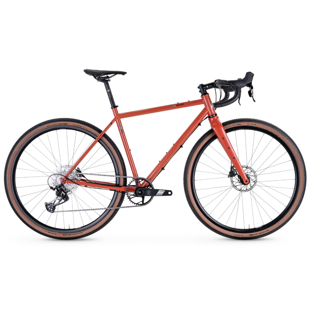 Productfoto van vsf fahrradmanufaktur GX-500 Apex - Gravelbike - 2024 - dry terracotta gloss