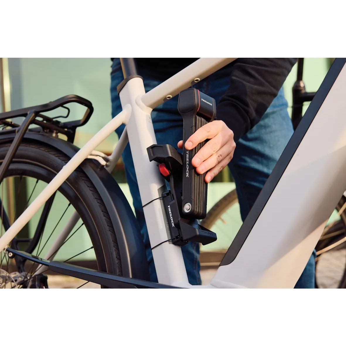 Trelock FOLD-IT Daily Folding Lock - 130 cm | X-Press | Smart Tag
